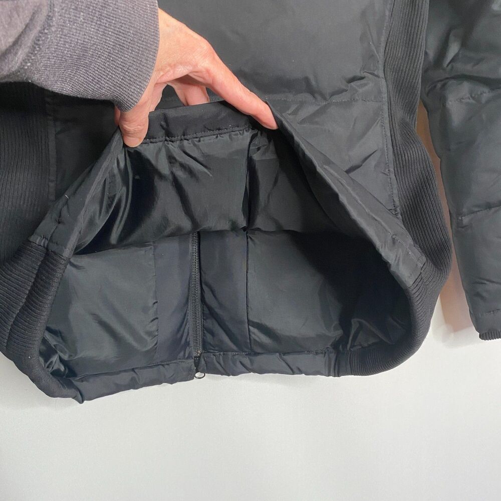 Old Navy Down Stuffed Jacket Thick Nylon Panels Womens XS - Picture 7 of 11